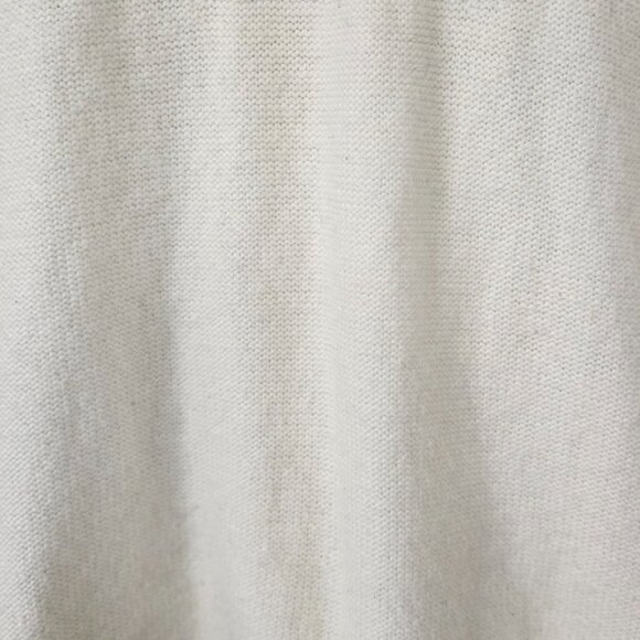 Talbots Fair Isle Sweater Lp Black White Fuzzy Nordick Ski Soft Wool Blend - Picture 7 of 11